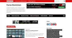 Desktop Screenshot of forexdominion.com